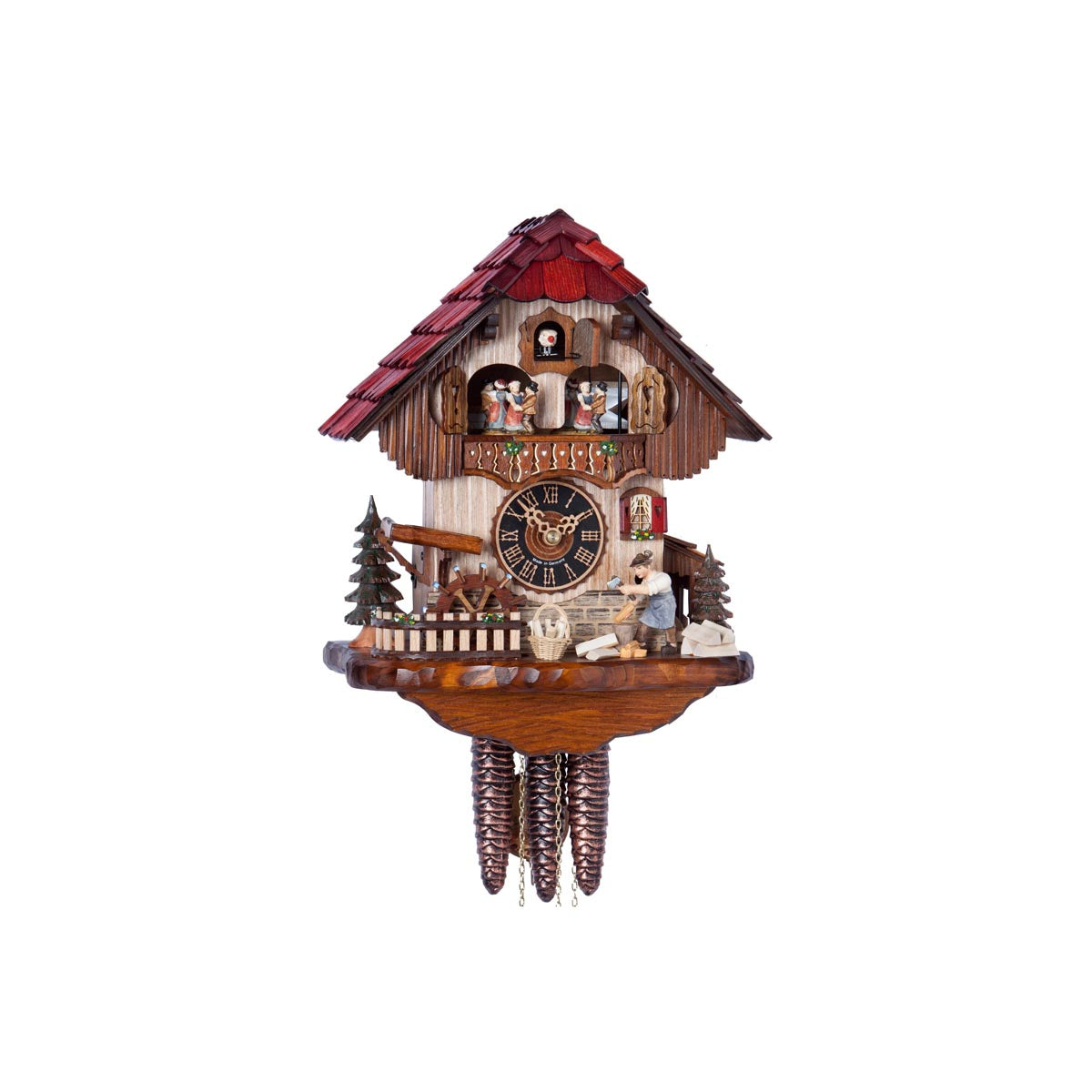 Cuckoo Clock 1-day-movement Chalet-Style