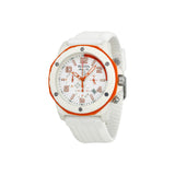 Bulova Marine Star Chronograph Rubber - White Mens watch #98B199