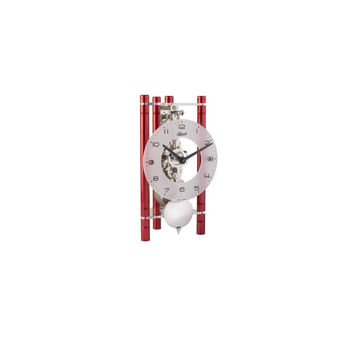 Hermle Lakin (RED W/ GLASS DIAL)