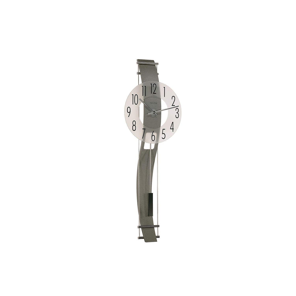 Hermle Kennington Antrhacite Wall Clock